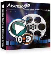 Aiseesoft Creative Zen Video Converter for Mac 